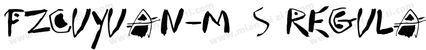 FZCuYuan-M03S Regula字体转换